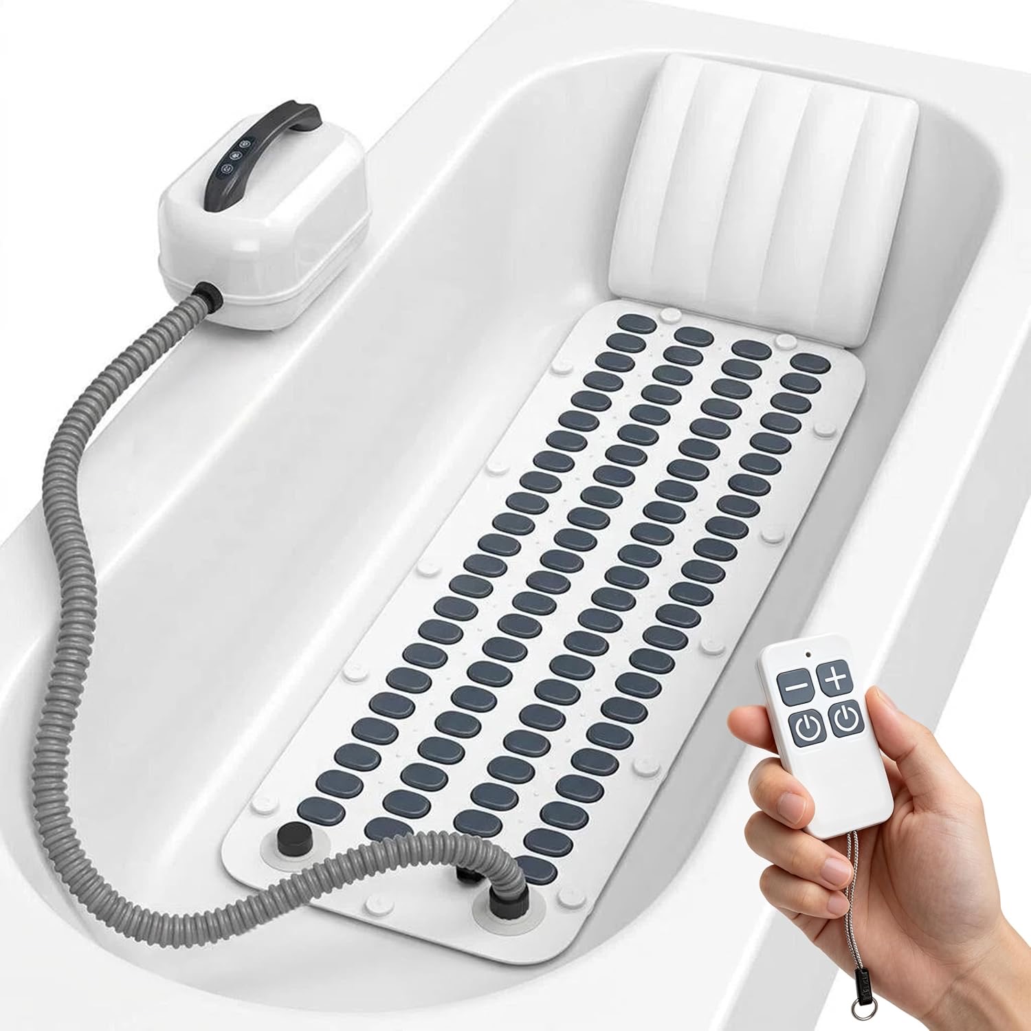 Sprudelmatte Badewanne,Whirlpool Matte für Badewanne Luftsprudelbad