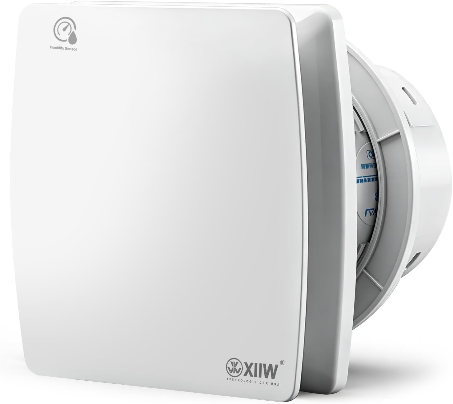 XIIW Badlüfter 100 mm LFWW-09QH – Testsieger Badlüfter mit Feuchtigkeitssensor