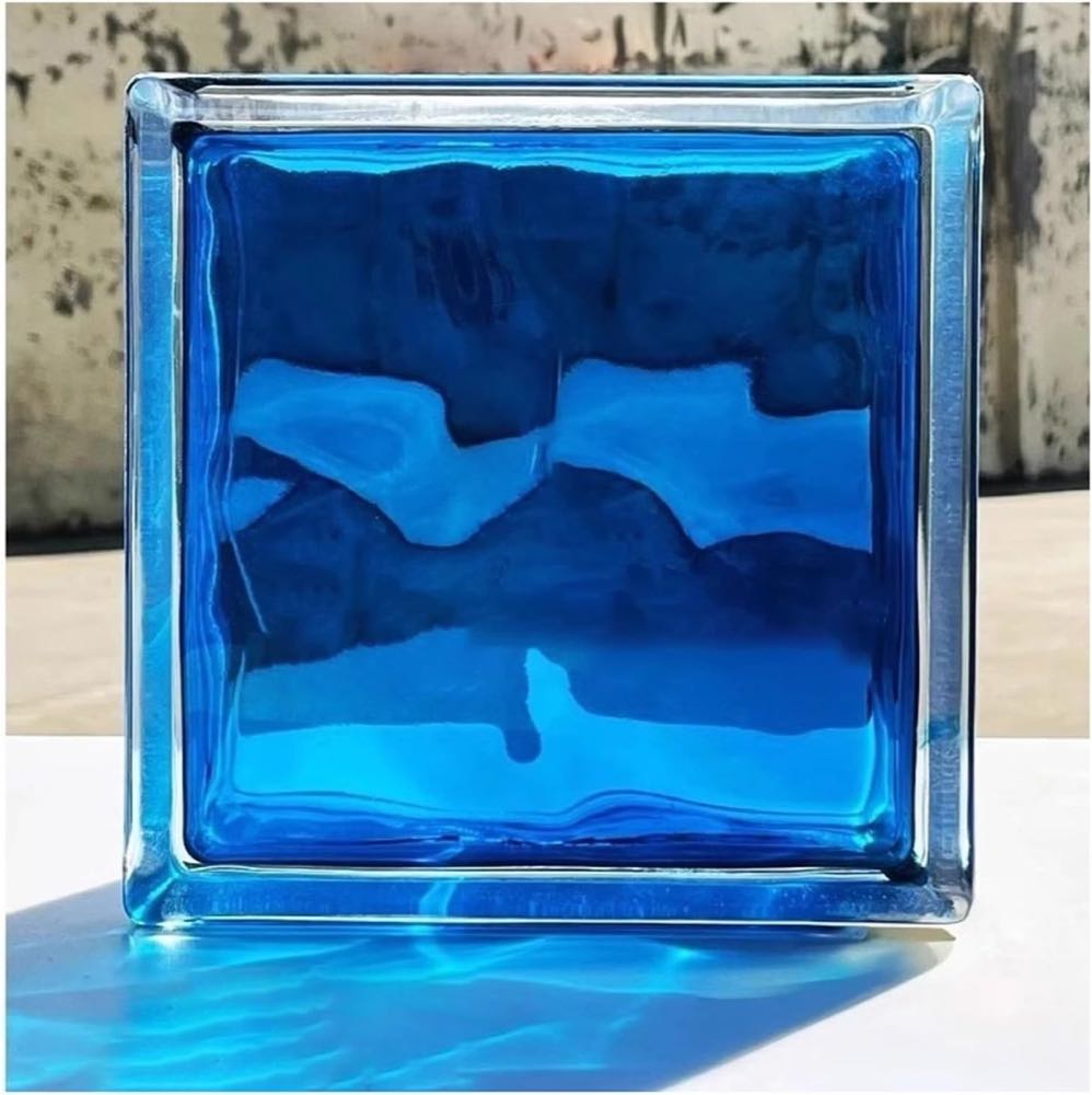 ETUELNOPT quadratische Glasbausteine 19×19×8 cm – Testsieger Glasbaustein
