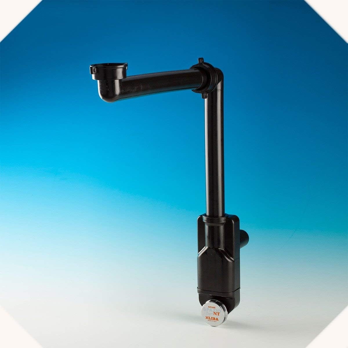 LIRA Raumsparsiphon A.8274.26 schwarz