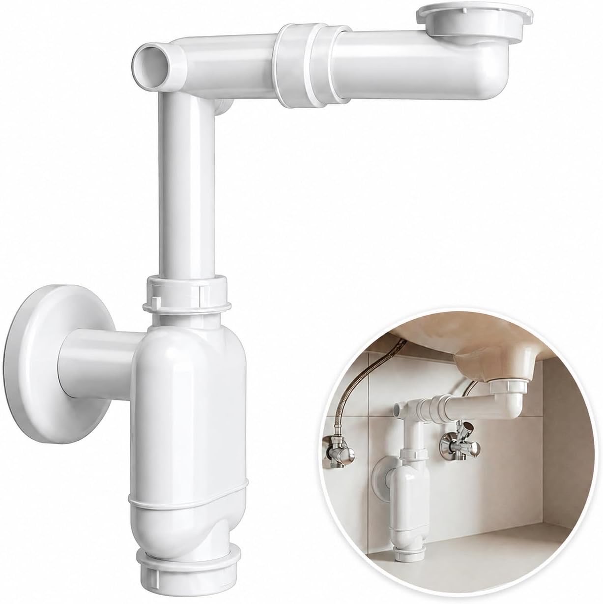 M. ROSENFELD HOME Flachsiphon SIPHON-P