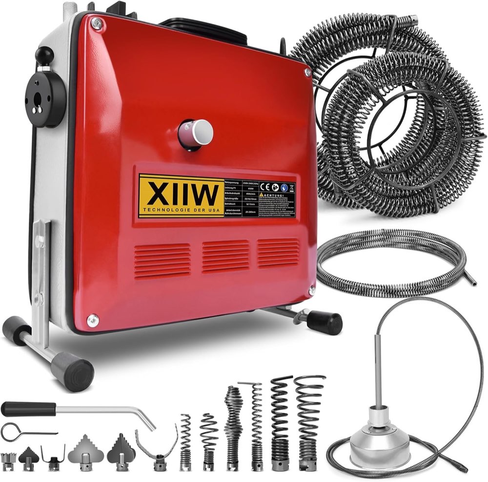 XIIW 850 W mit einer 22-mm-Spirale