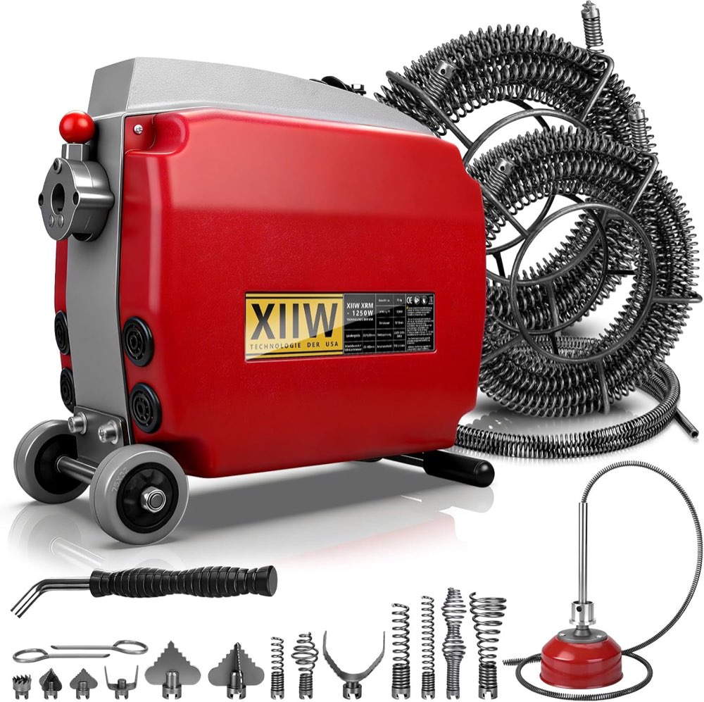 XIIW 1250 W mit 16- und 22-mm-Spirale