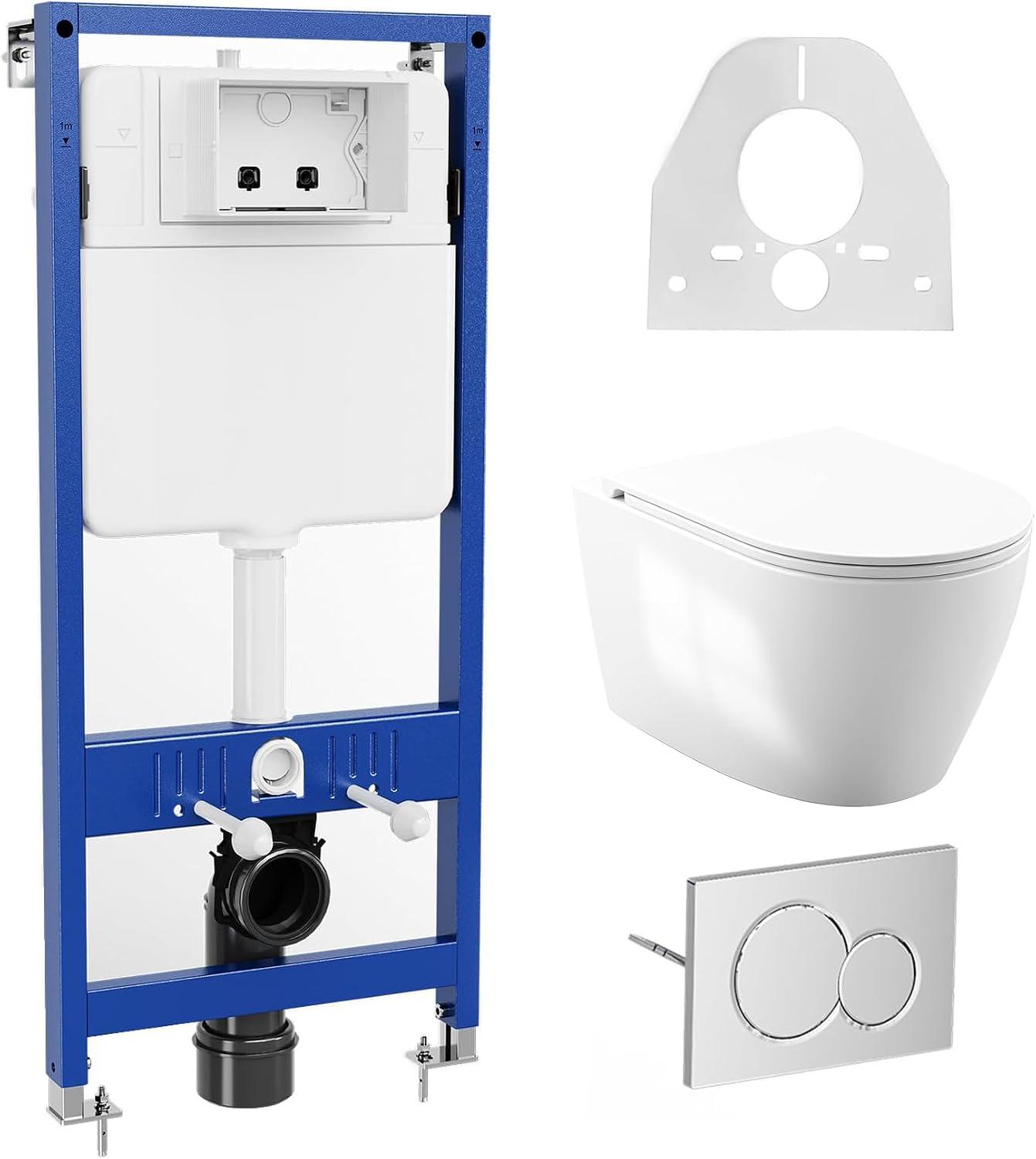 IDEALHOUSE Vorwandelement WC Set