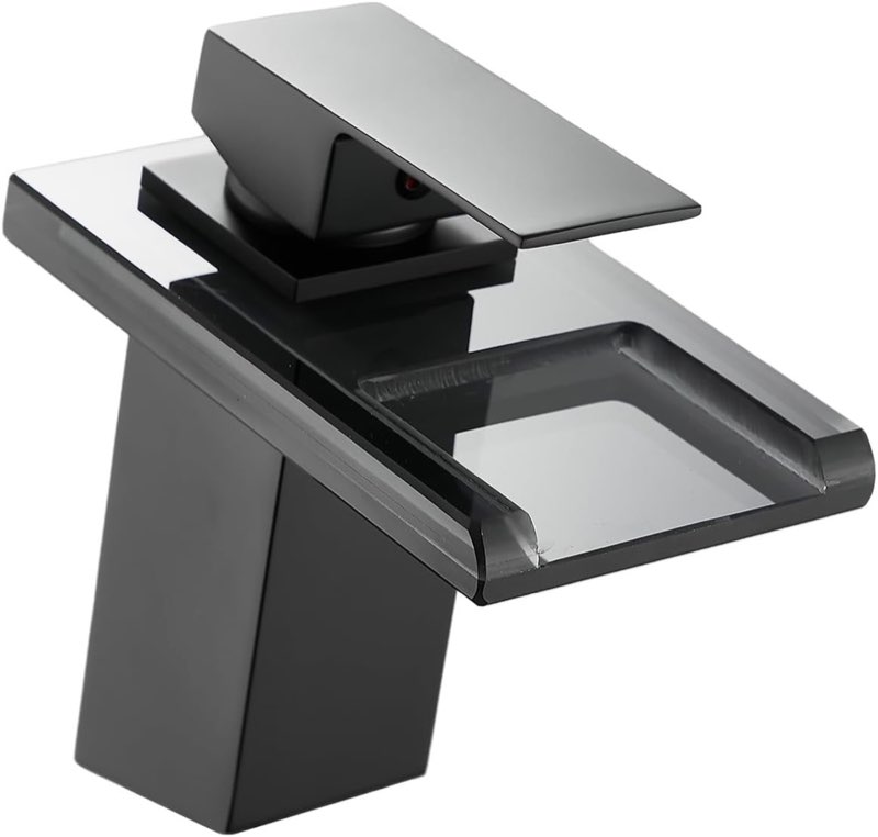 Zynuhmo Wasserfall Glas, Schwarz