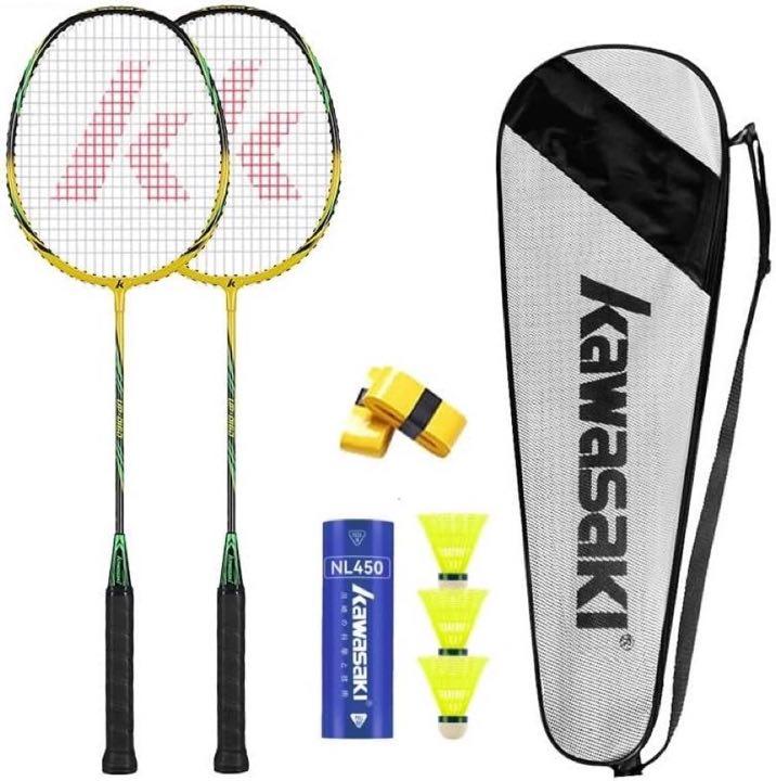 Kawasaki Badminton-Set, 2 Schläger