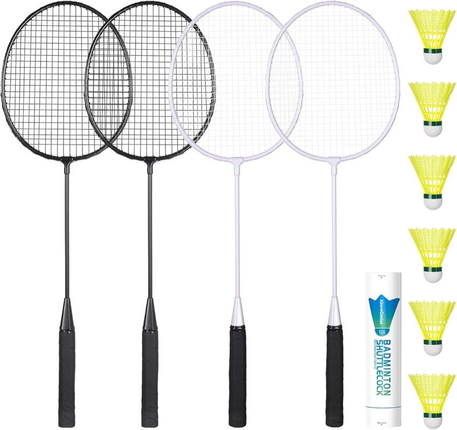 AboveGenius Badmintonschläger-Set