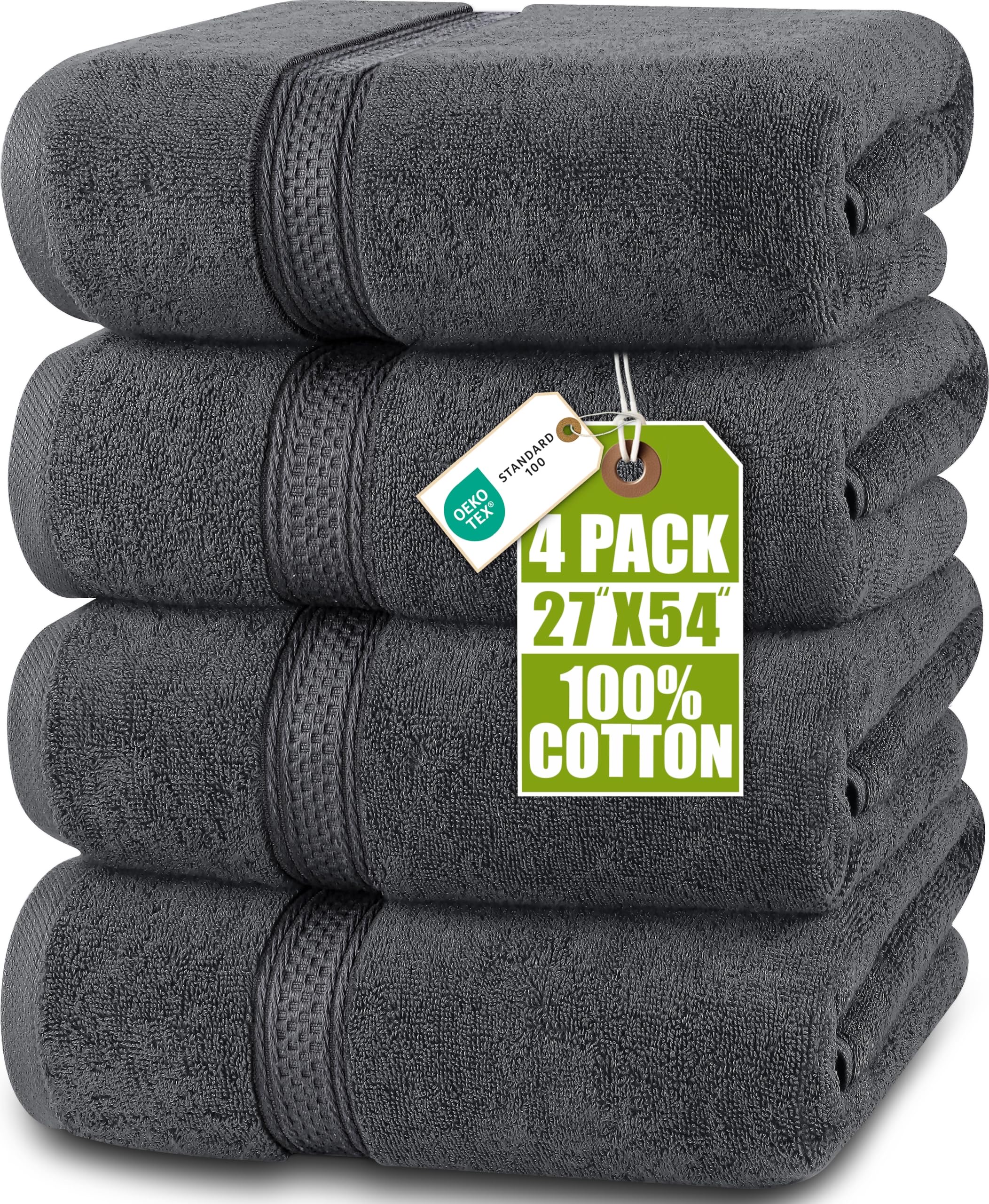 Utopia Towels 4er Badetücher, 69 × 137 cm