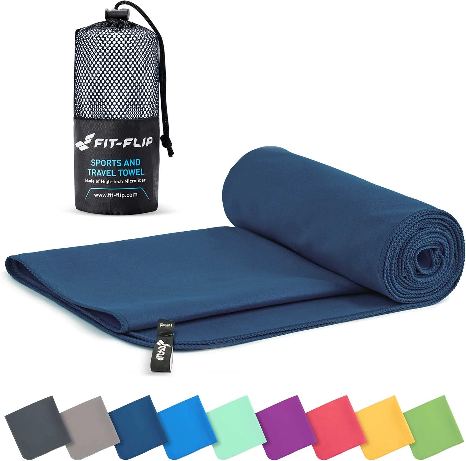 Fit-Flip Mikrofaser-Handtuch – Testsieger Mikrofaser-Handtücher