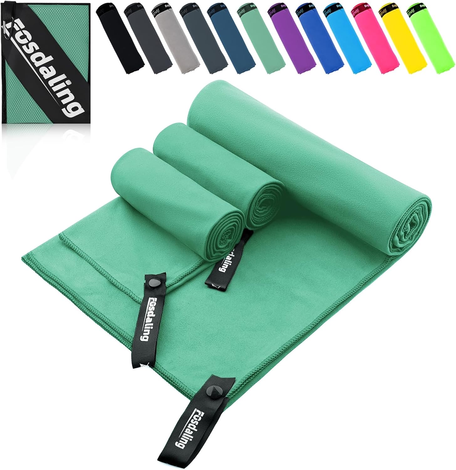 Fosdaling 3er-Set Grasgrün
