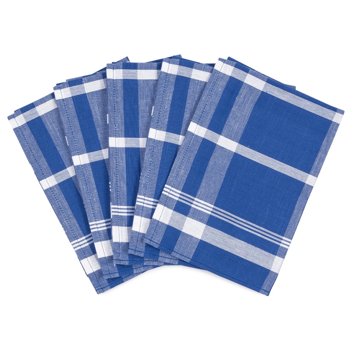 Ross Ross Exclusiv 5er, Halbleinen Blau
