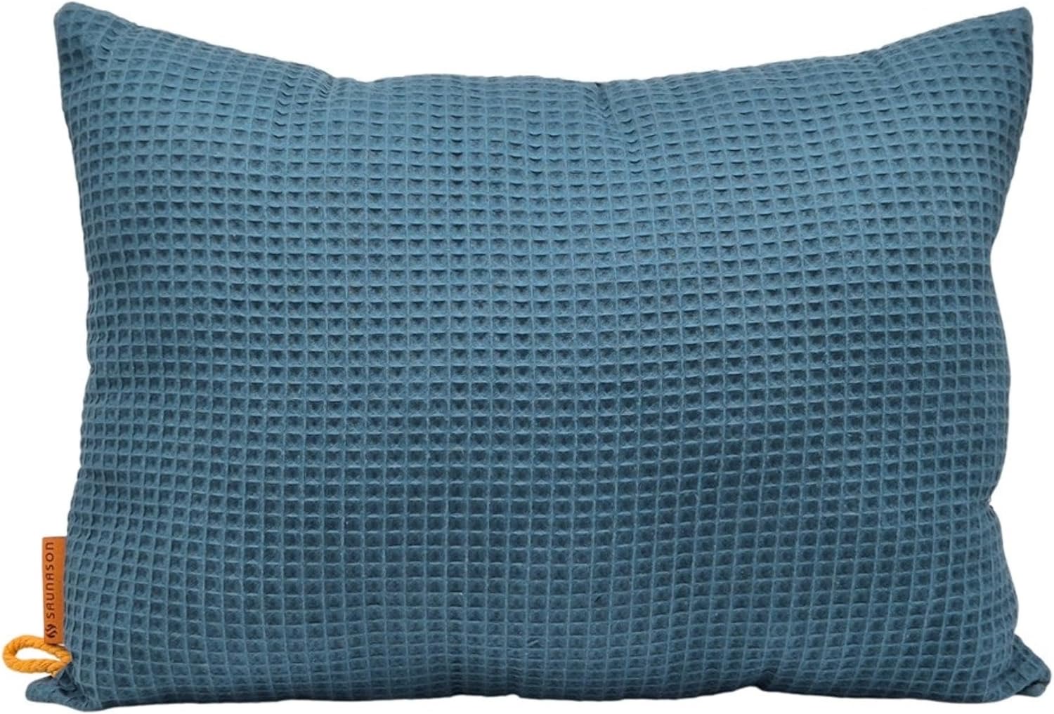 Saunason Saunason Saunakissen blau, 45 × 35 cm
