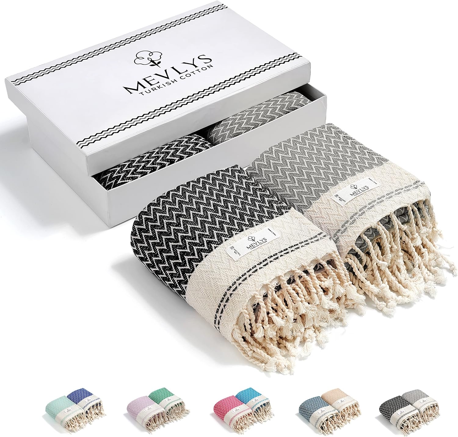 MEVLYS 2er Pack, 100 × 180 cm
