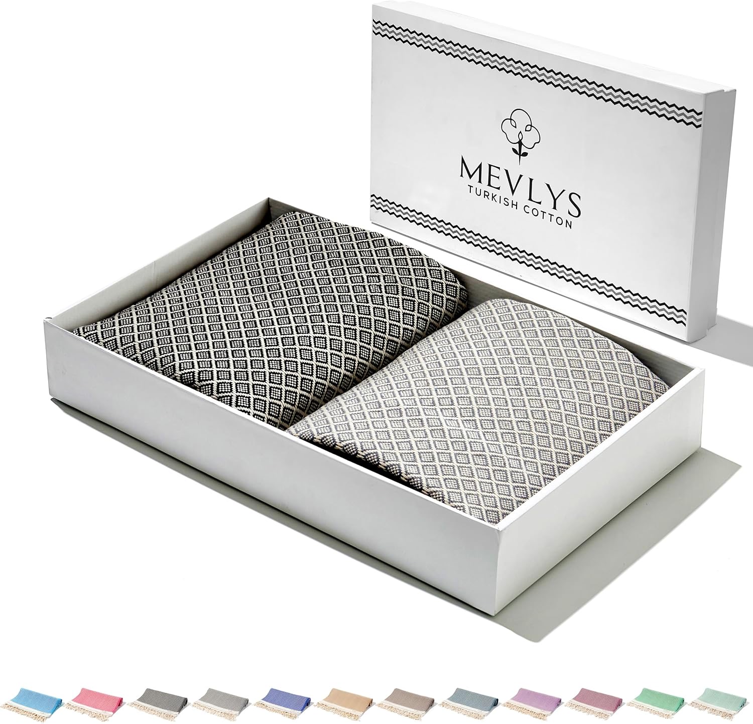 MEVLYS 2er Set, 100 × 180 cm