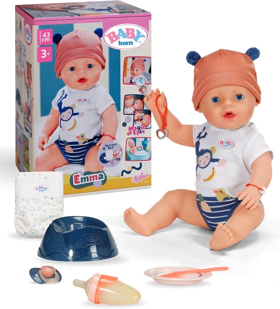 BABY born Emma 43 cm, Dschungel