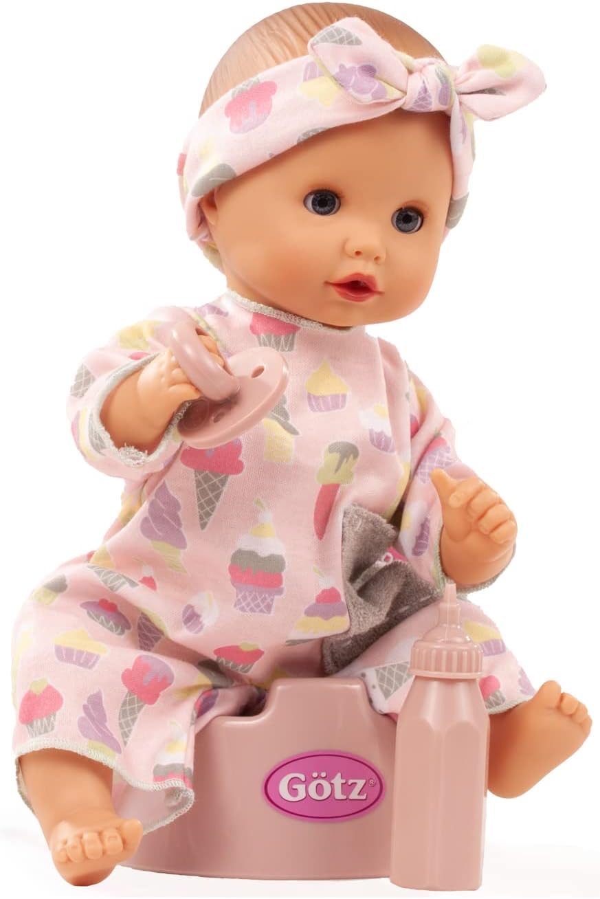 Götz Sleepy Aquini Pink Popsicle, 33 cm