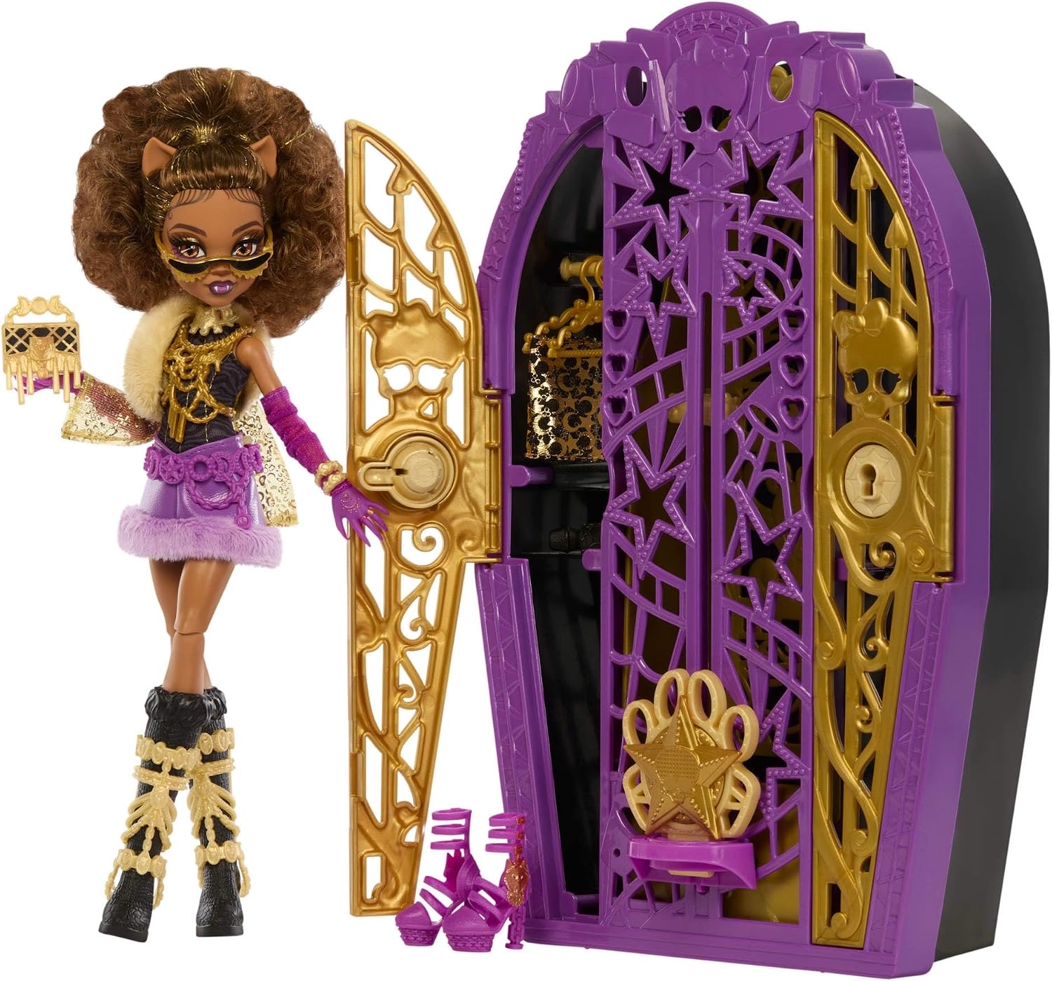 Monster High Monster High Skulltimate Secrets Clawdeen Wolf Puppe