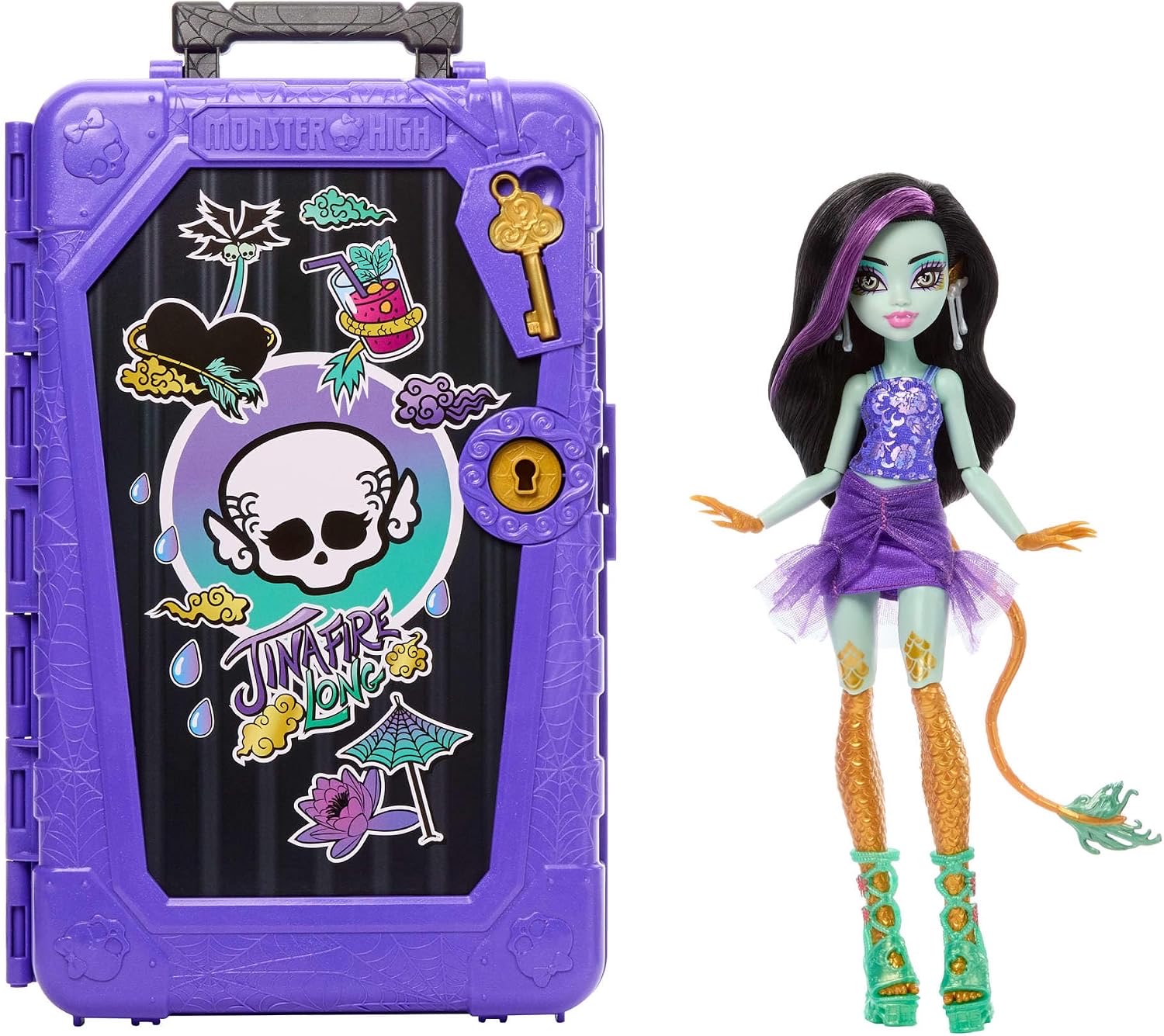 Monster High Skulltimate Secrets Jinafire Long Puppe