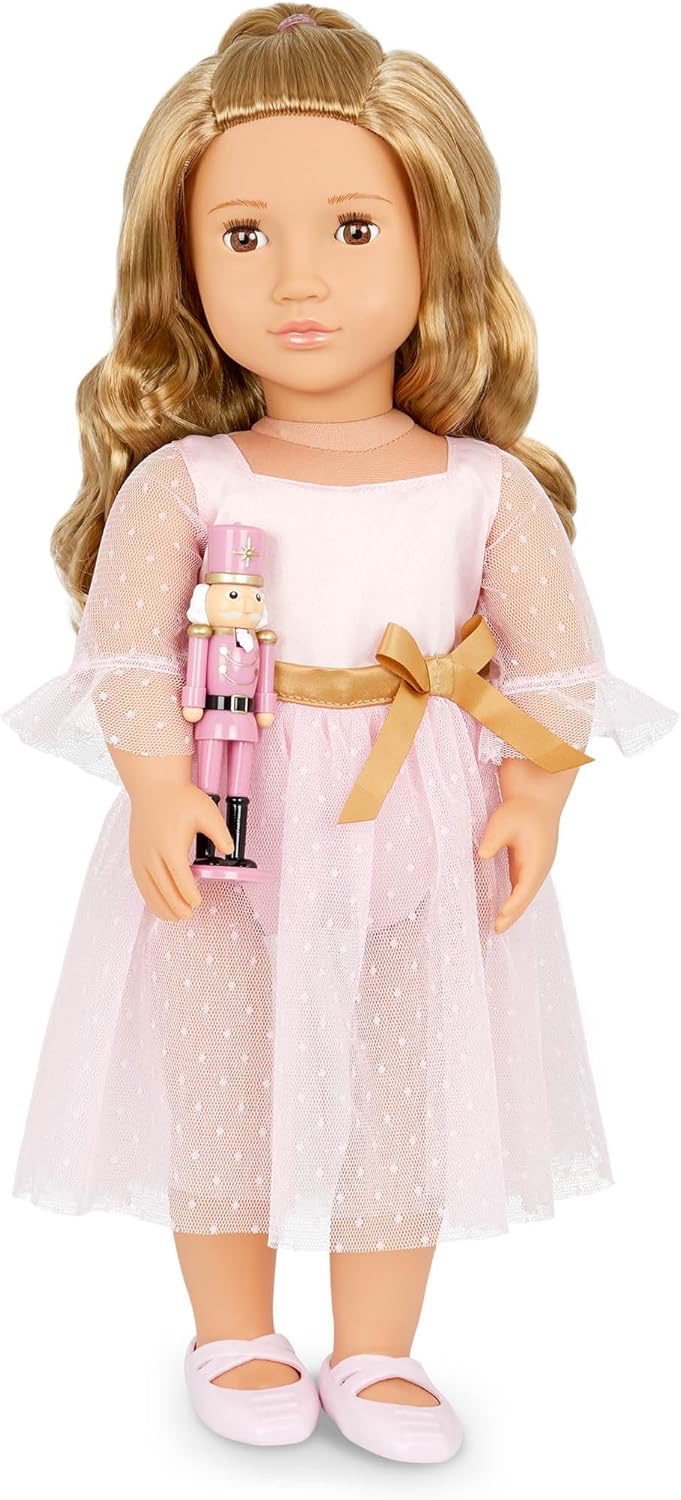 Our Generation Natasha, 46 cm Ballerina-Puppe mit Nussknacker