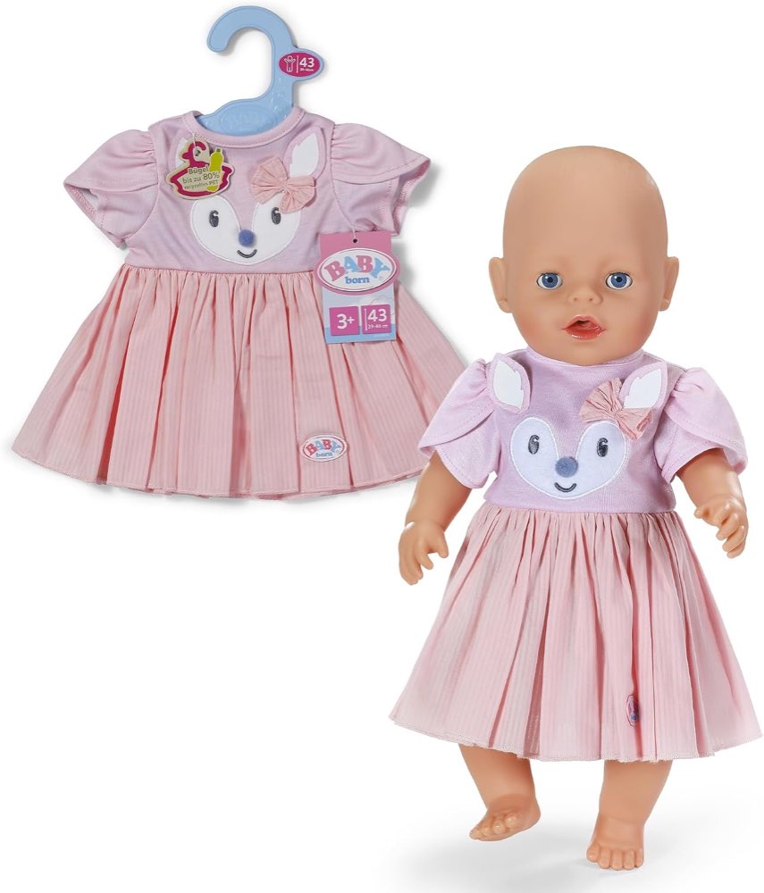 BABY born Kleid REH, 43 cm