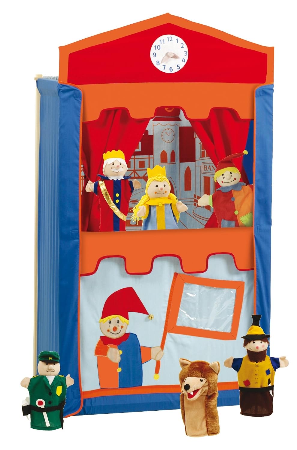 roba roba Kasperletheater mit 6 Handpuppen
