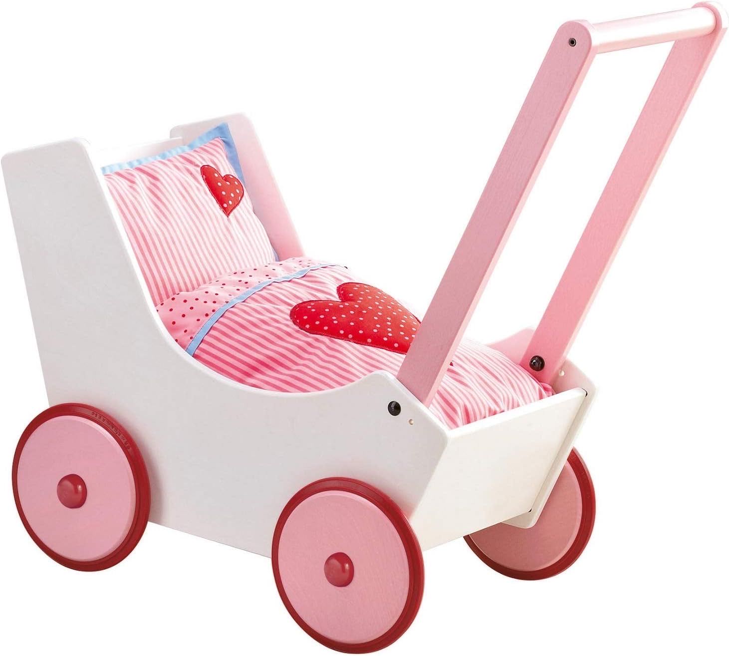 HABA HABA Puppenwagen Herzen