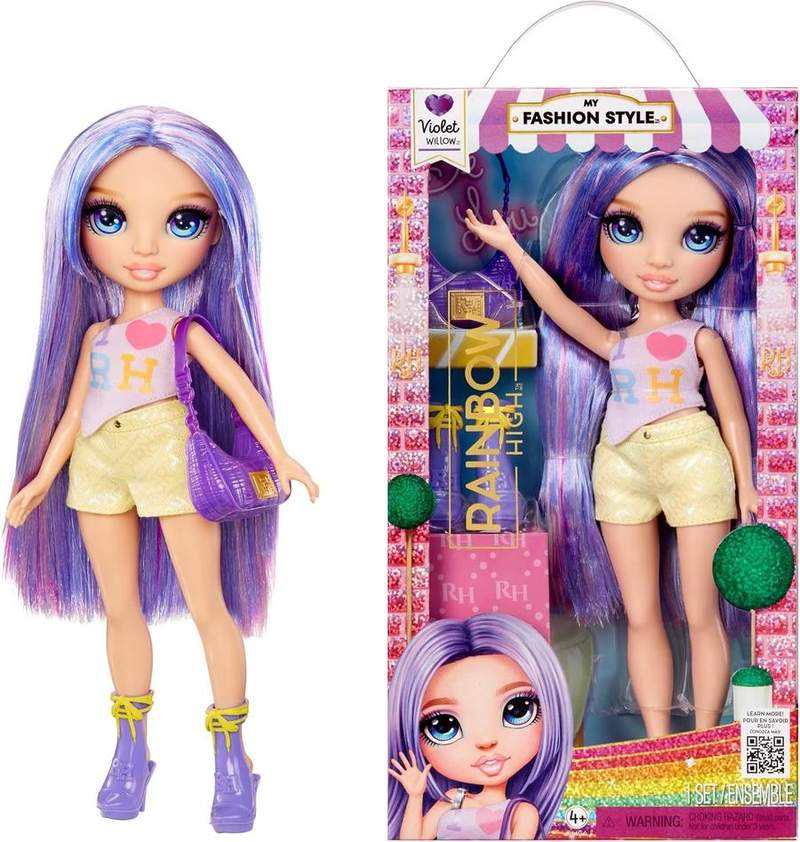 Rainbow High Violet My Fashion Style, 28 cm
