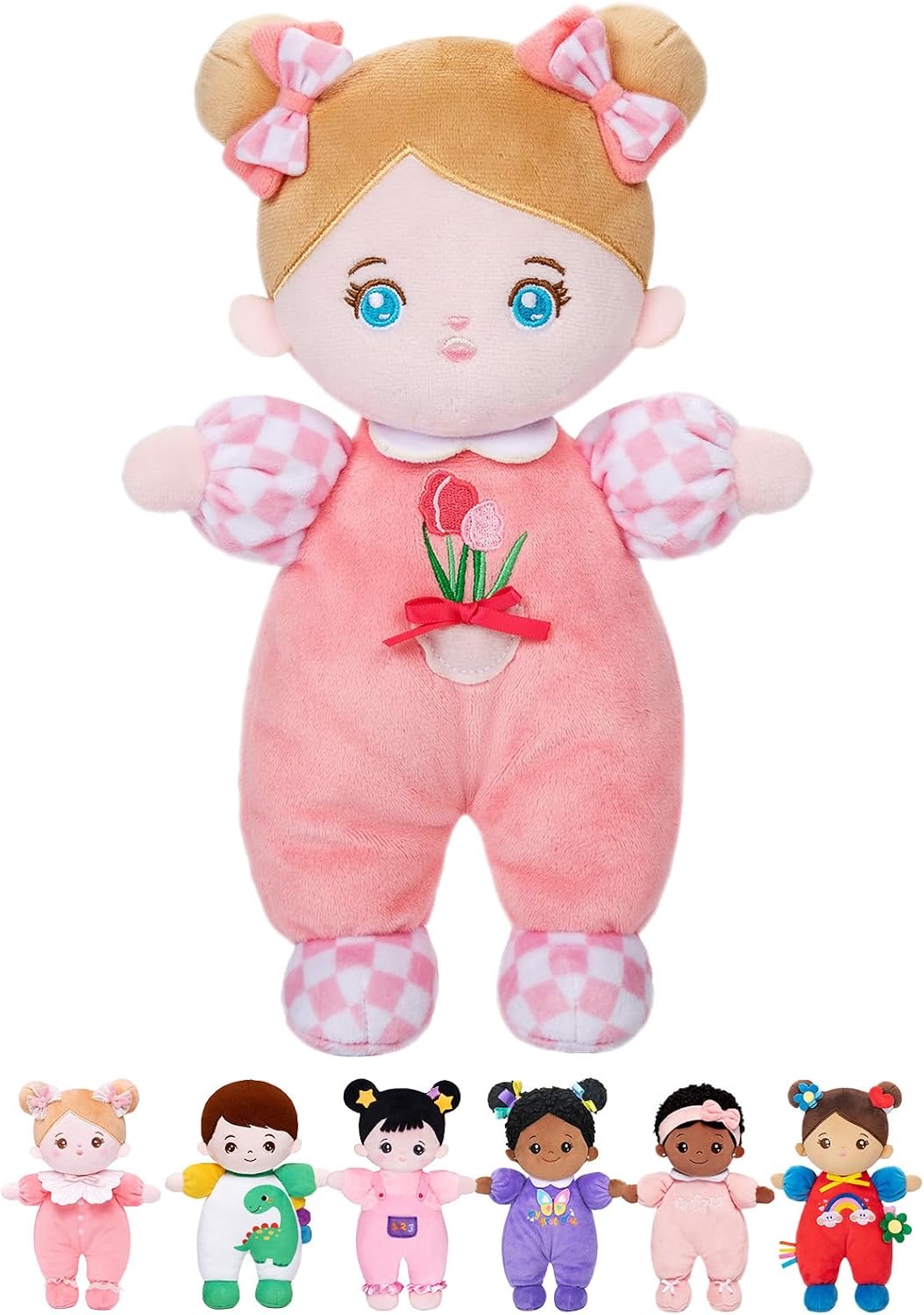 OUOZZZ Stoffpuppe 25 cm