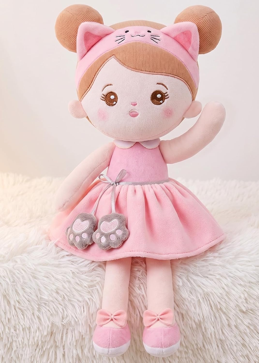 OUOZZZ Katzenpuppe 32 cm