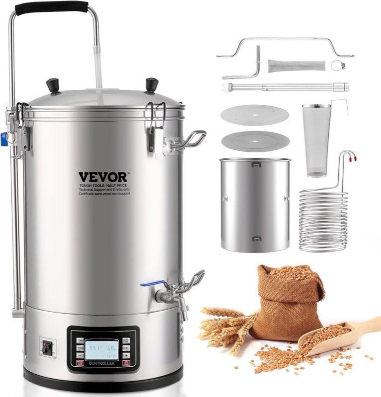 VEVOR Maischekessel 30 l mit Pumpe