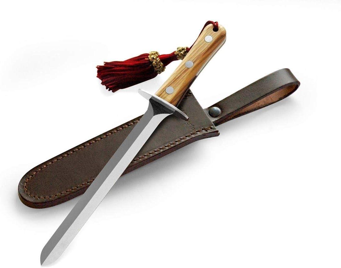 Maserin Sommeliersäbel Olive mit Scheide