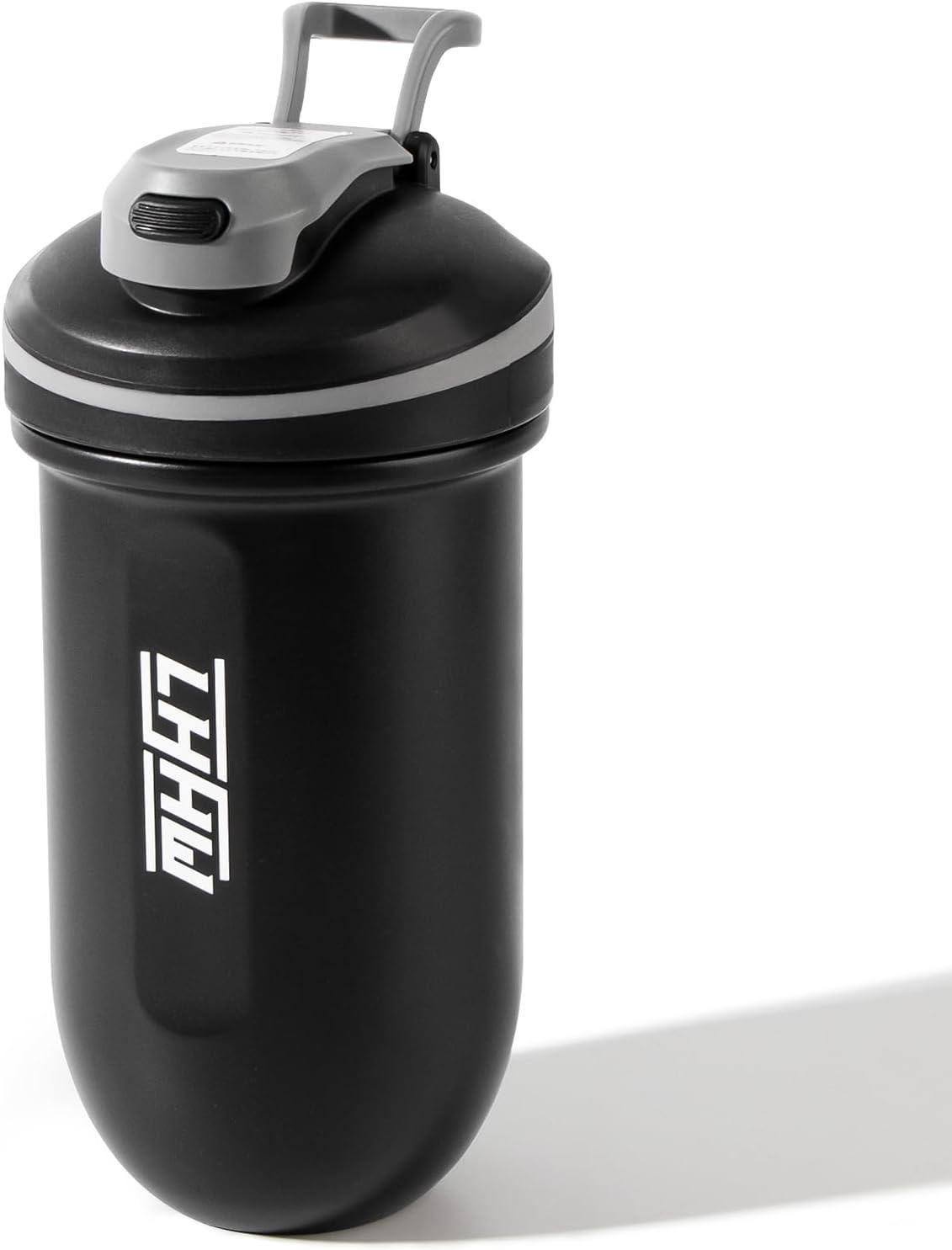 LHHW Protein-Shaker Edelstahl 500 ml isoliert