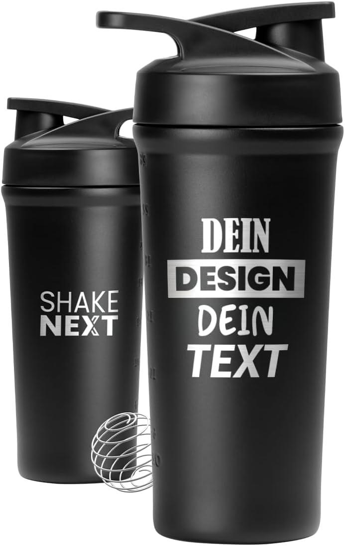 ShakeNext Edelstahl-Shaker 700 ml gravurfähig – Testsieger im Edelstahl-Shaker-Vergleich