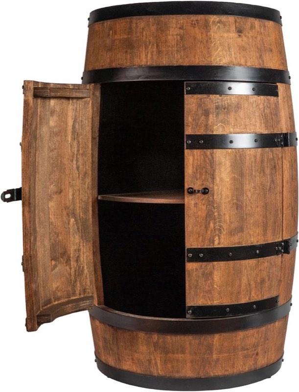 CREATIVE COOPER CREATIVE COOPER Fass-Bar mit Tür 80 cm Wenge
