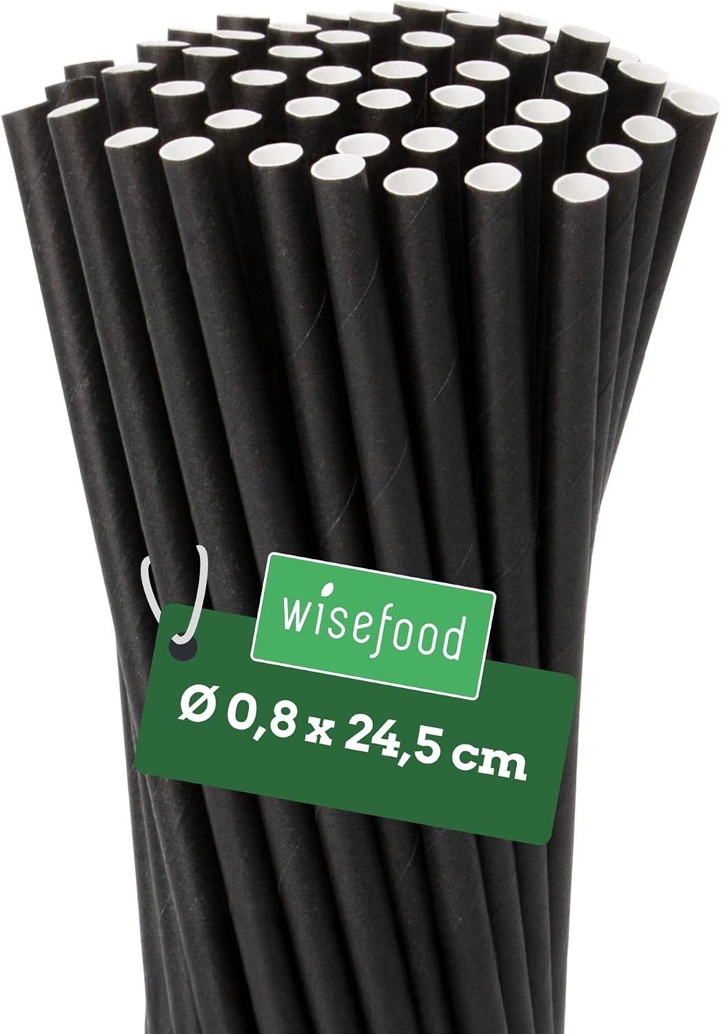 Wisefood 100er 25 cm Ø 8 schwarz