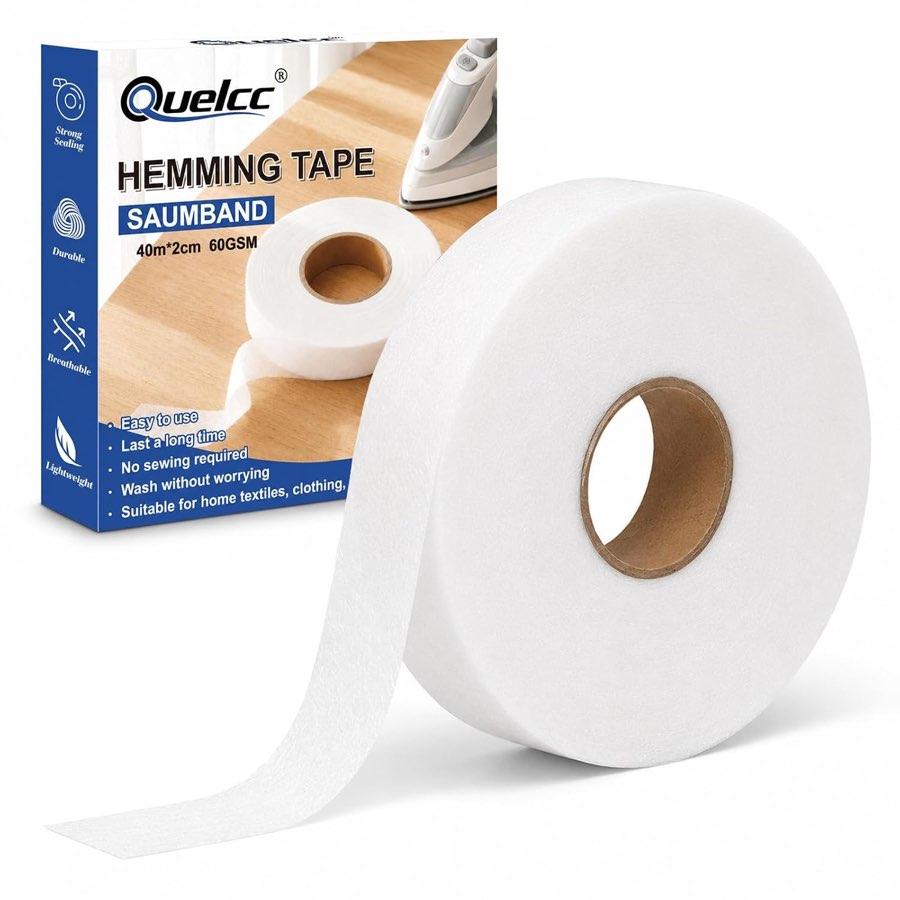 Quelcc Aufbügelband, 40 m, 60 g/m²