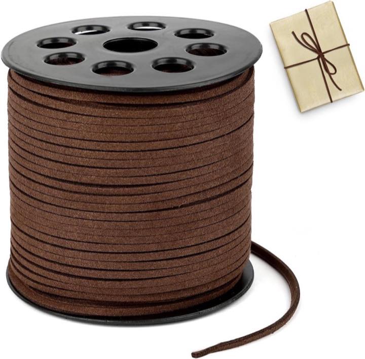 Maxmoc Lederband 91 m × 2,6 mm braun