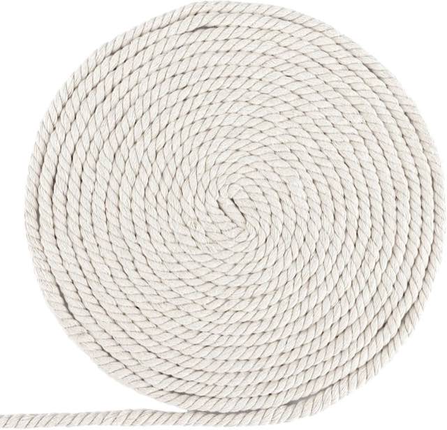 LOLYSIC Baumwollseil 8 mm, 20 m