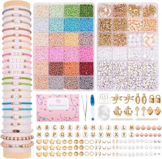 JHWELRG 12000+ Mini-Perlen-Set