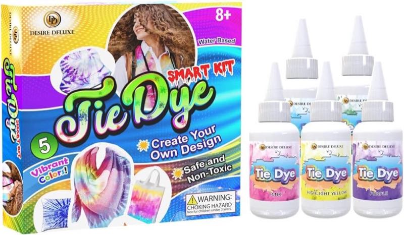 Desire Deluxe Tie Dye Kit, 5-Farben-Set