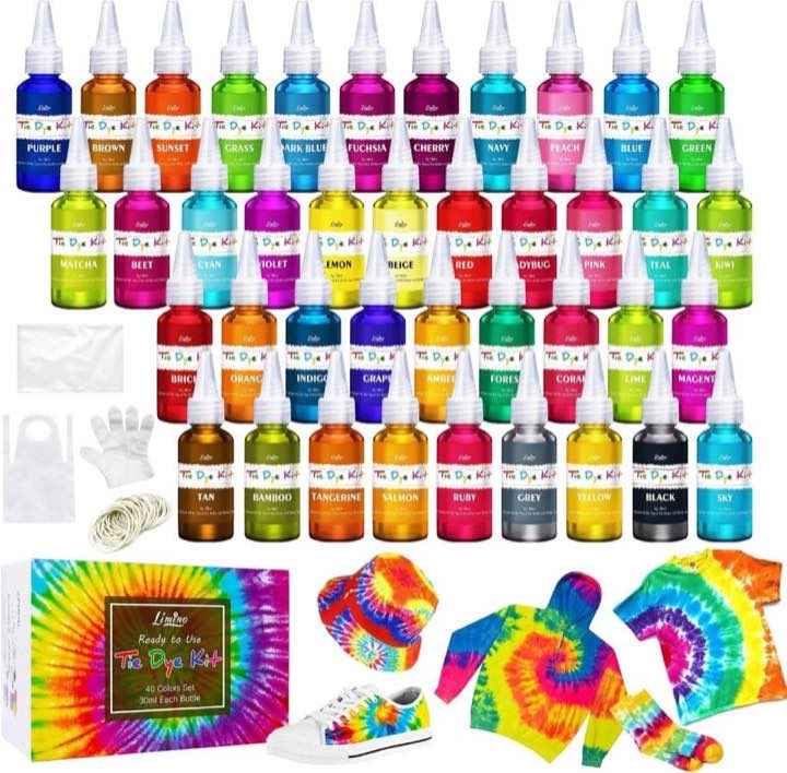 Limino Tie Dye Kit, 40 Farben