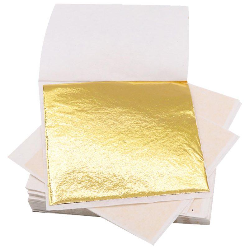 AJUNLKVDR Blattgold-Imitation, Kupfer