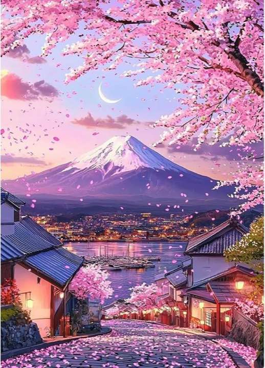 MAXBYE Diamond Painting Bergblick