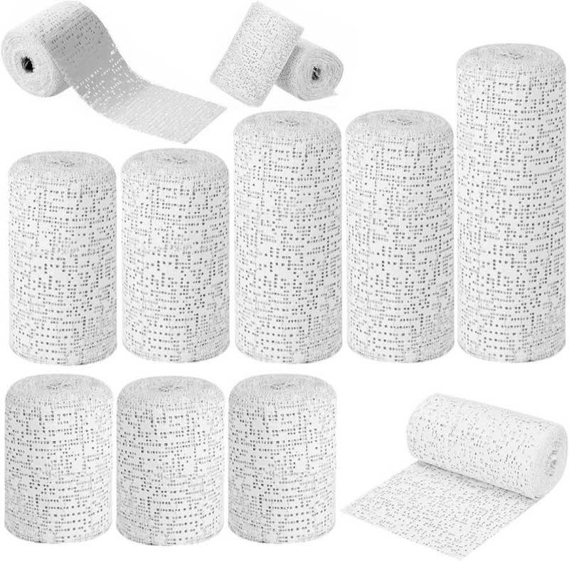 8 Rollen Gipsbinden Mix 5 / 7,5 / 10 / 15 cm x 2,7 m