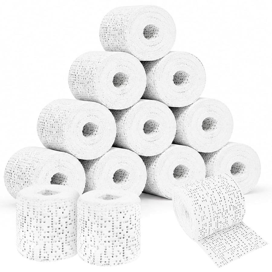 SPOKKI 13 Rollen Gipsbinden Babybauch Set 5 x 270cm