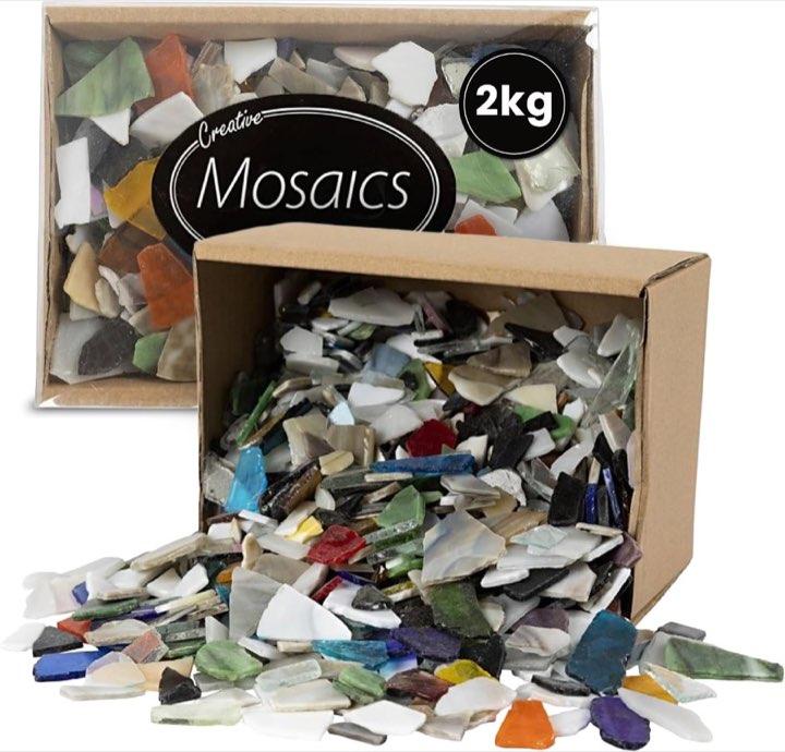 Creativ Company Creativ Company 55527 Mosaiksteine, 8–20 mm, 2 kg
