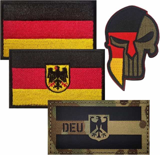 Beinup 4 Deutschland-Flaggenpatches