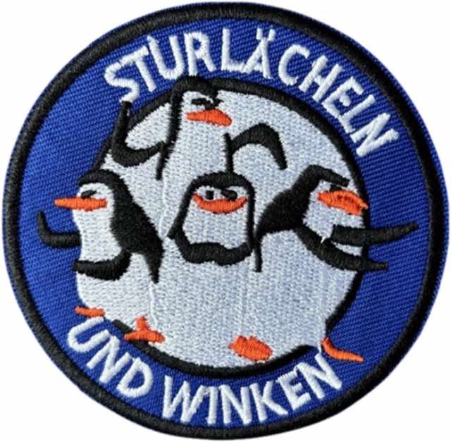 Viusneun Viusneun Pinguin-Patch mit Klett