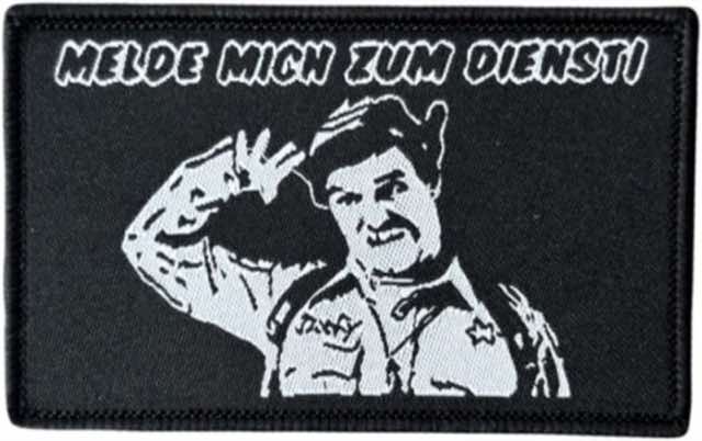 Viusneun Klett Patch, Schwarz, ein Stück