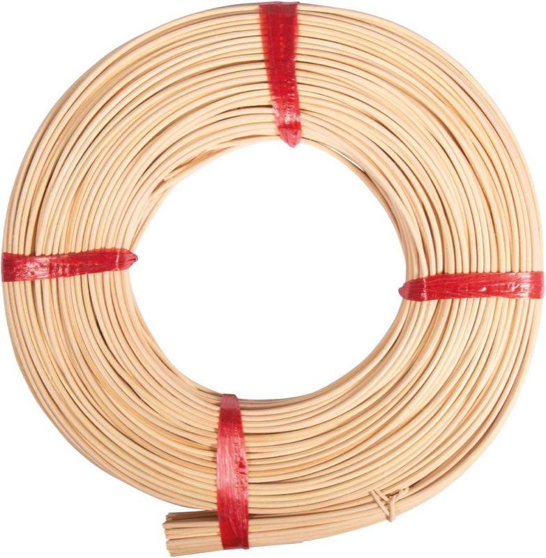 Rayher Rayher Peddigrohr 1A Rotband 3 mm, Nr. 8, 500 g